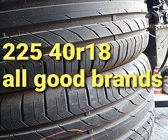 All top brands partworn tyres