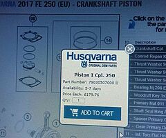 KTM HUSQVARNA 250F Piston - Image 3/4