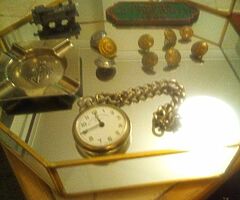 Selection of original railwayania,militaria and vintage car items - Image 6/10