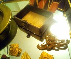 Selection of original railwayania,militaria and vintage car items - Image 8/10