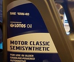 10w40 oil,  brand new never used