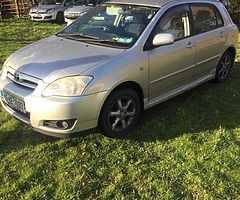 Toyota Corolla 1.4 no tax or test