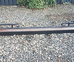 Cast iron fireplace defender