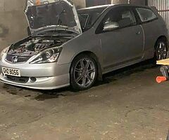 2005 honda civic sport type r rep - Image 4/5