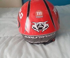 Trials helmet