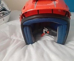 Trials helmet