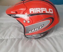 Trials helmet