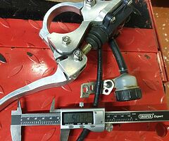 Motorcycle Brembo thumb brake