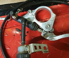 Motorcycle Brembo thumb brake