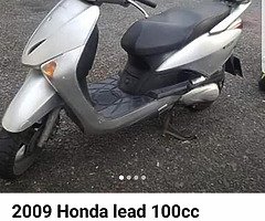 2009 Honda lead 100cc