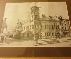 Print of institute in lurgan