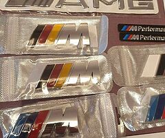 BMW / MERCEDES / AUDI BADGES / STICKERS ETC - Image 3/9