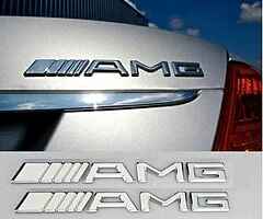 BMW / MERCEDES / AUDI BADGES / STICKERS ETC - Image 4/9