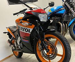 Honda cbr 125 

2014 

Runs & rides well 
...
