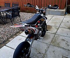 Supermoto pitbike
