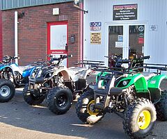 Utility ATV 125cc ¾ size automatic with reverse Farm Quad (CE) with 8" Fat Boi tyres - Image 9/9