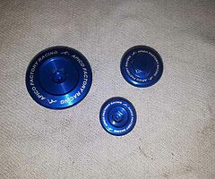 Yamaha Yz450f Apico engine Inspection Plugs plus oil filler cap