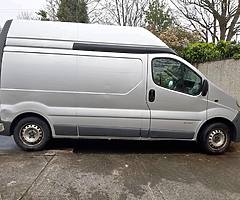 Nissan primaster lwb high roof