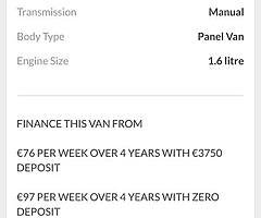 2014 Ford Transit Connect Limited Finance this van from €76 P/W - Image 10/10