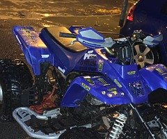 Looking ,Back wheels for ￼Yamaha blaster spacers