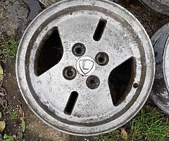 Rare Genuine lancia Monte Carlos alloys
