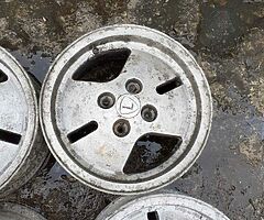 Rare Genuine lancia Monte Carlos alloys