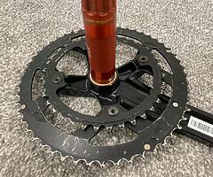 FSA Gossamer Crankset 52/36 Road bike not shimano sram