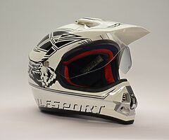 Wulfsport Youth Kids Moto Cross MX Trials Motocross Gear Package Black Red & White