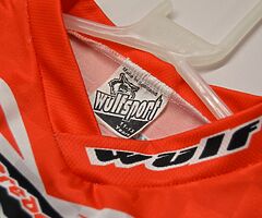 Wulfsport Youth Kids Moto Cross MX Trials Motocross Gear Package Black Red & White - Image 4/10