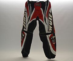 Wulfsport Youth Kids Moto Cross MX Trials Motocross Gear Package Black Red & White - Image 7/10