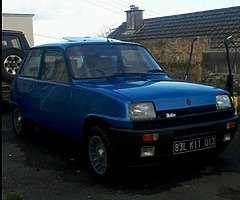 ***RENAULT 5 GORDINI TURBO***
