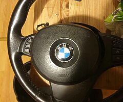 Bmw steering wheel
