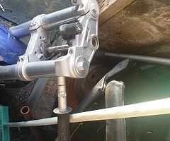 Motorbike wheels forks