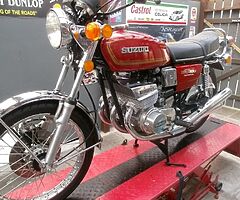 1976 SUZUKI GT380A GT 380 3 CYLINDER CLASSIC 2 STROKE - Image 6/10
