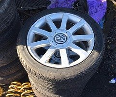 5 x112 rs6 alloys. Vw multifit alloys - Image 5/7
