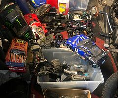 Nitro/electric RC Cars+ parts