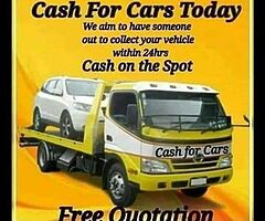 ALL TYPES OF VEHICLES BOUGHT FOR CASH