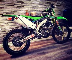 Kxf 450
2013
Bud racing seat
Black renthal bars