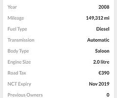 2008 BMW 520D MSport Finance this car from €43 P/W - Image 10/10