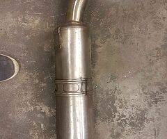 Honda vtr 1000 left silencer