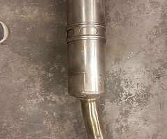 Honda vtr 1000 left silencer