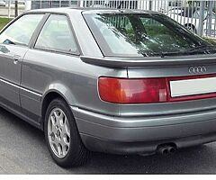 Is anyone out there breaking an Audi Coupe