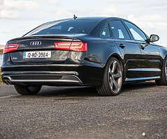 Immaculate Audi A6 Sline black edition styling