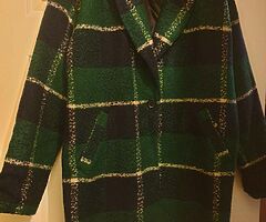 Ladies green checked jacket - Image 4/5
