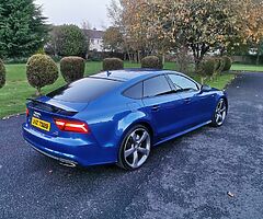 2014 audi a7 s line bi turbo ** Black edtion** MAY PX M3 M4 M5 EVO GTR RANGEROVER X5 CASH EITHER WAY - Image 6/10