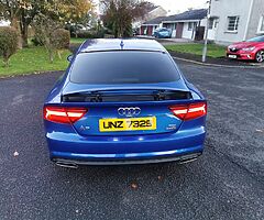 2014 audi a7 s line bi turbo ** Black edtion** MAY PX M3 M4 M5 EVO GTR RANGEROVER X5 CASH EITHER WAY - Image 7/10