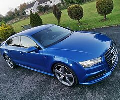 2014 audi a7 s line bi turbo ** Black edtion** MAY PX M3 M4 M5 EVO GTR RANGEROVER X5 CASH EITHER WAY - Image 8/10