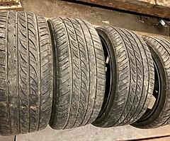19” AUDI RS6c ALLOY WHEELS TYRES  A4 VW SEAT SKODA - Image 3/8