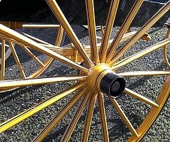 black & yellow sand coated