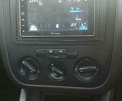 Pioneer double din car radio